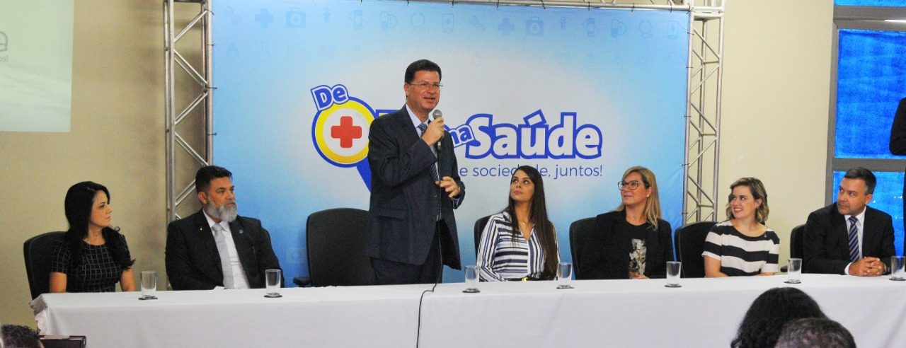 Presidente do Fonacate prestigia lançamento do programa “De olho na saúde”, do GDF