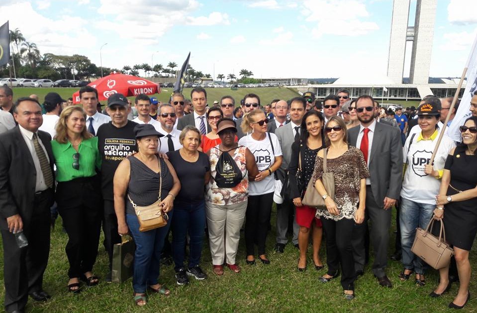 Delegados Federais participam de mais um ato contra a reforma da Previdência