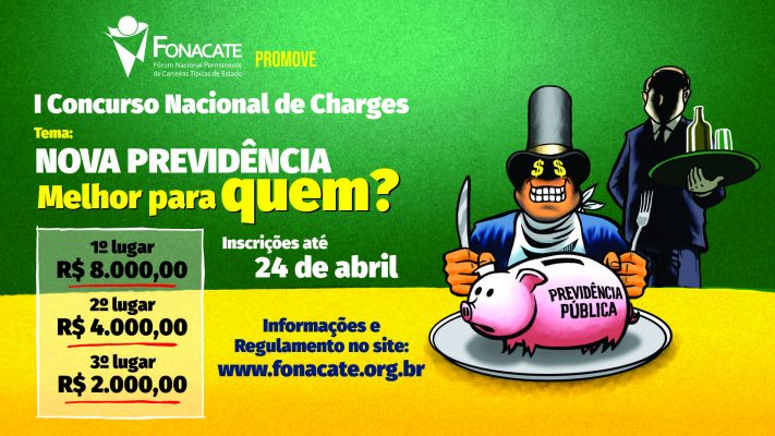 Fonacate promove concurso de Charges