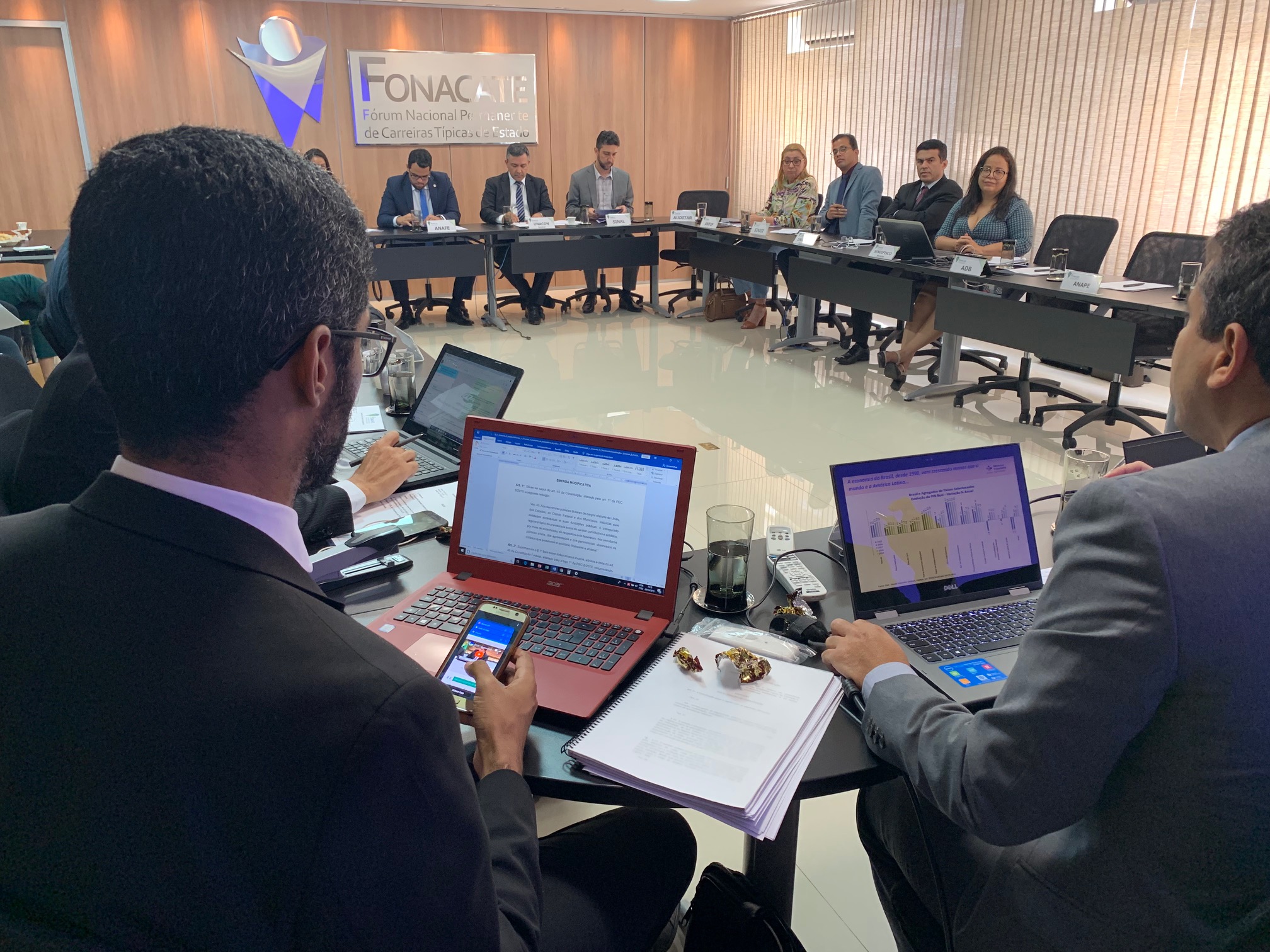 Assembleia: Fonacate intensifica ações contra reforma da Previdência e define emendas