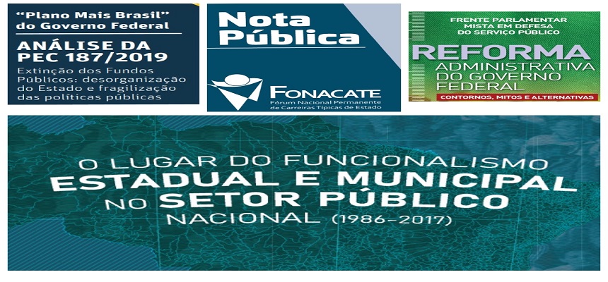 Publicações do Fonacate contribuem para o debate sobre a reforma administrativa