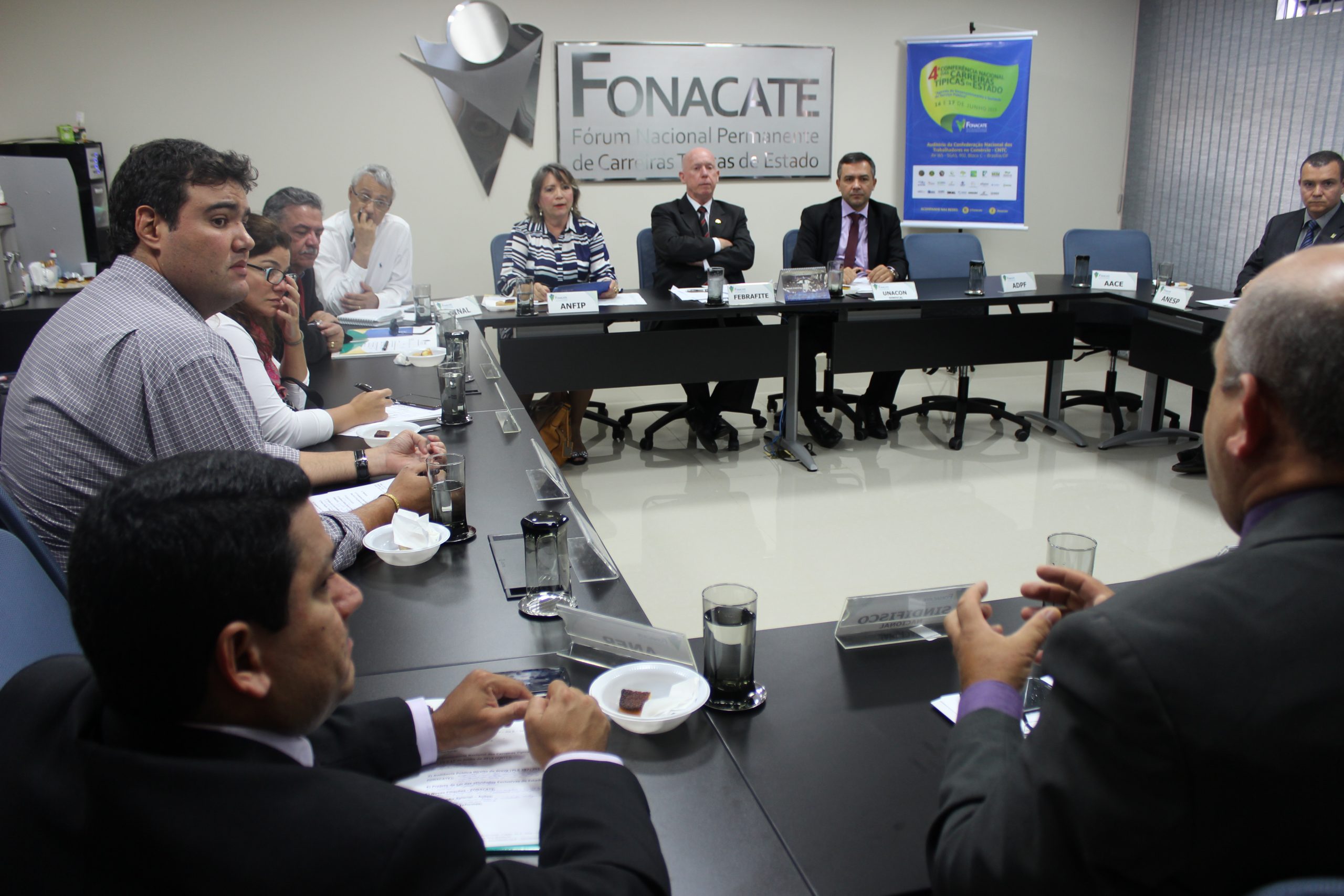 Fonacate irá preparar novo projeto de lei para definir carreiras exclusivas de Estado
