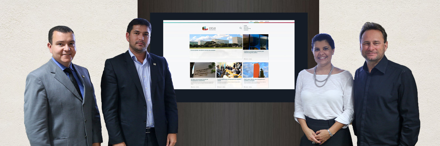 Ciclo de gestão fortalece parceria e lança site conjunto