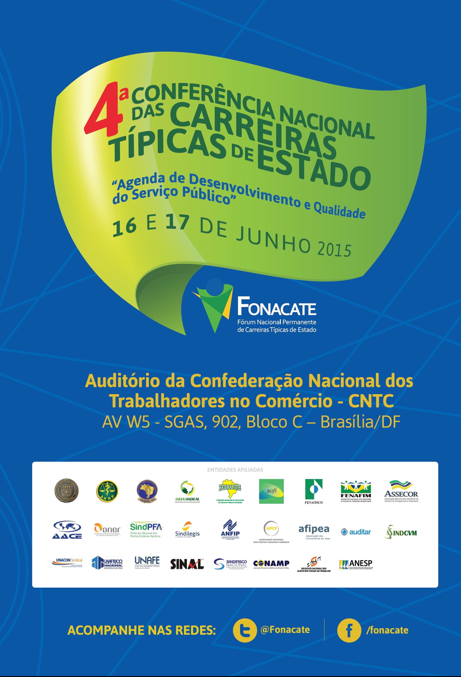 EVENTO» Conferência Nacional das Carreiras Típicas de Estado. Inscrições gratuitas.