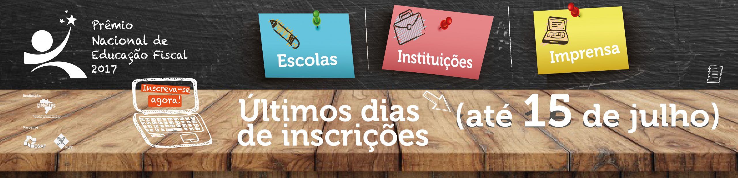 Inscrições ao Prêmio Nacional de Educação Fiscal vão até 15 de julho