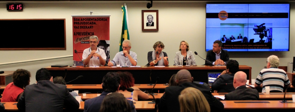 Previdência» Dirigentes definem identidade do movimento contra a PEC 287/2016