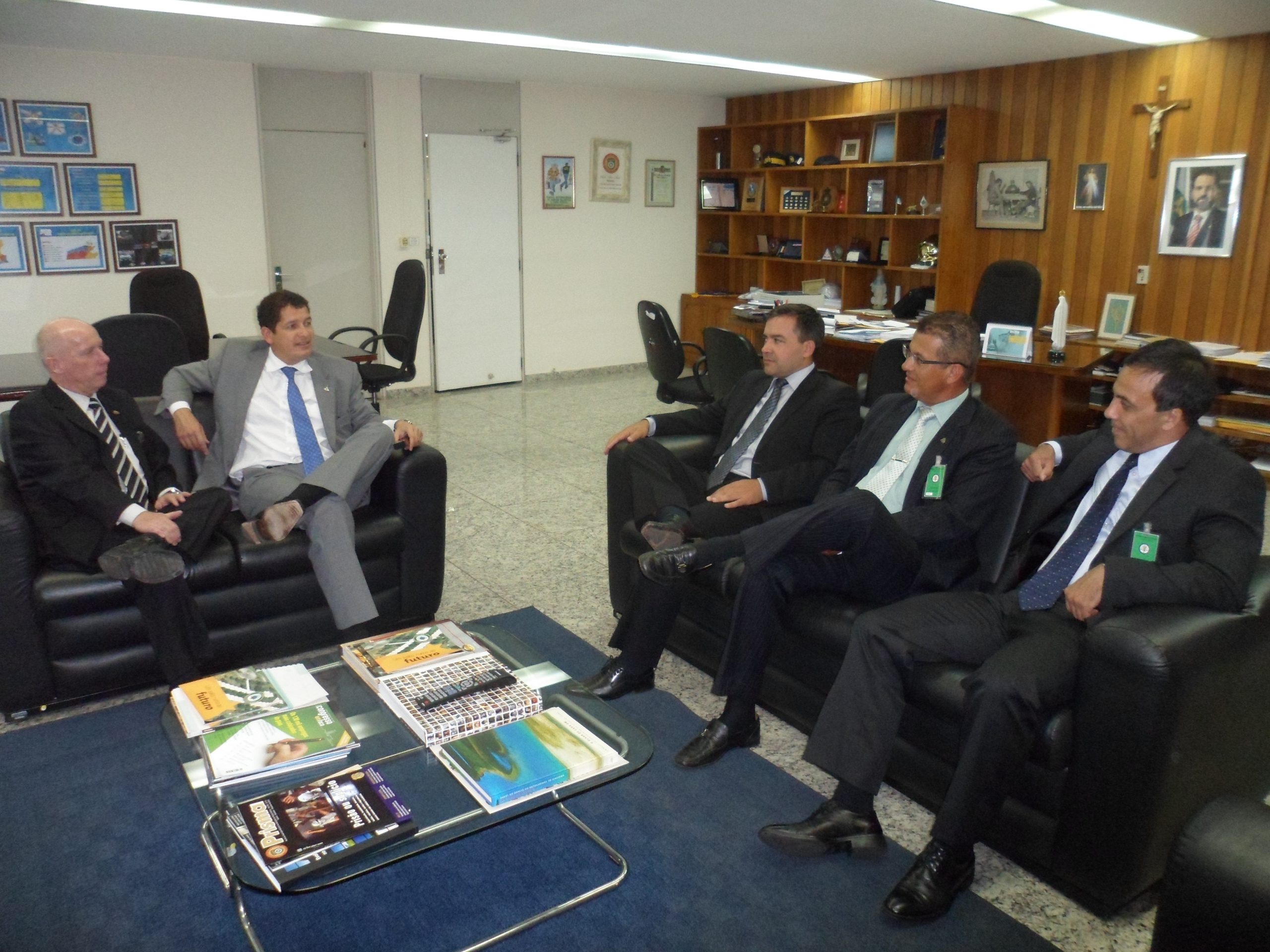Presidente do Fonacate visita Secretário de Segurança Pública do DF