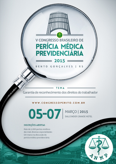 EVENTO: Inscrições abertas para o V Congresso Brasileiro de Perícia Médica Previdenciária