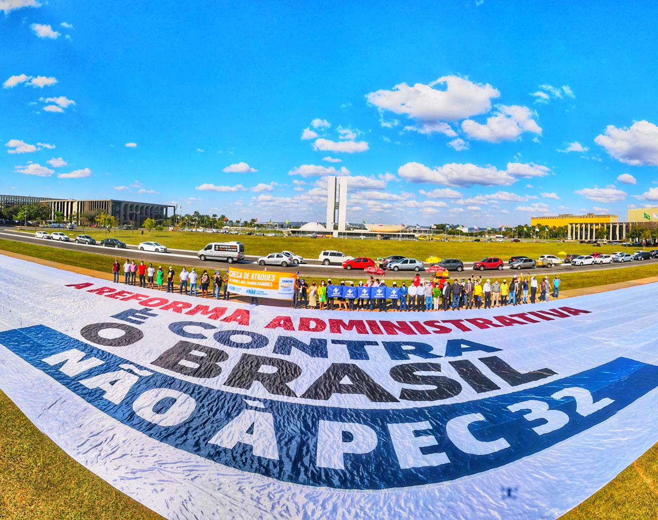 Manifestação» A Reforma Administrativa é contra o Brasil